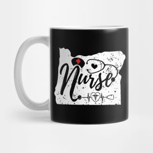 Oregon Nurse Nursing Life Mug